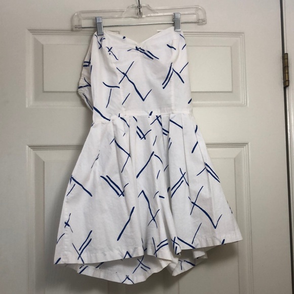 Vintage strapless romper - Picture 2 of 5